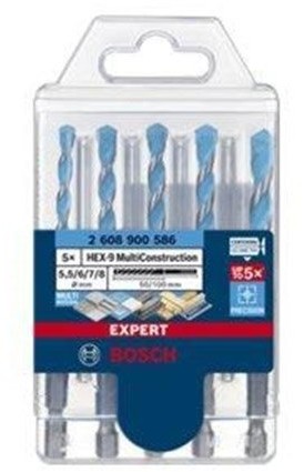 Bosch BORS-T HEX MULTICONSTRUCTION 5.5-8MM 5ST 2608900586