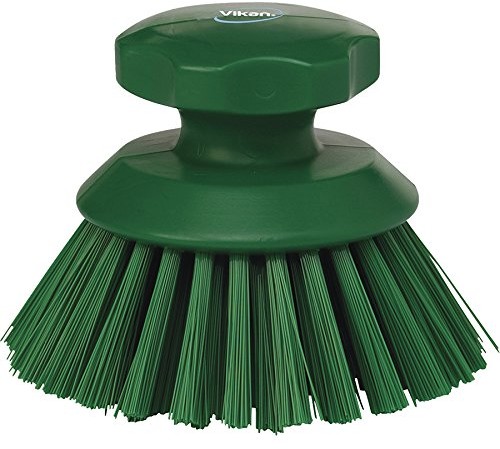 Vikan vikan okrągła szczotka do dłoni, twarda, w pełni zgodny z HACCP, rożne. Kolory, zielony 38852