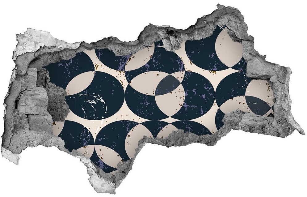 Wallmuralia.pl Fotoobraz dziura na ścianę Geometryczne tło