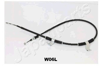 JAPANPARTS Cięgno, hamulec postojowy BC-W06L