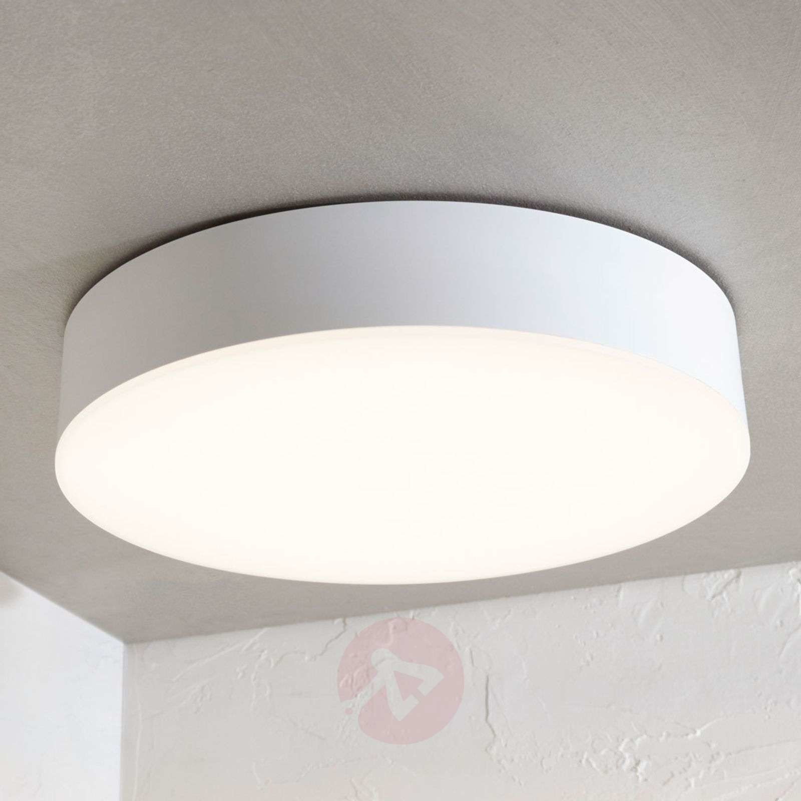 Lampenwelt com Lampa sufitowa LED Lyam, IP65, biała