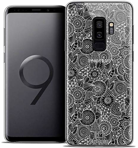 Samsung Caseink Etui ochronne do Galaxy S9 Plus, ultracienkie, koronka, motyw kwiatowy, białe CRYSPRNTS9PLUSRDENTELLEBLC