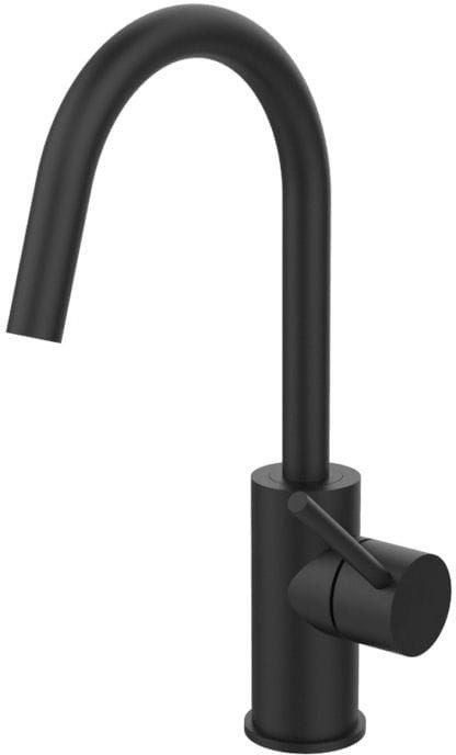 Paffoni Light Bateria umywalkowa bez korka czarny mat LIG078NO