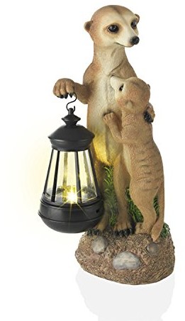 EASYmaxx easymaxx lampa solarna LED rodzina surykatki 8737-b