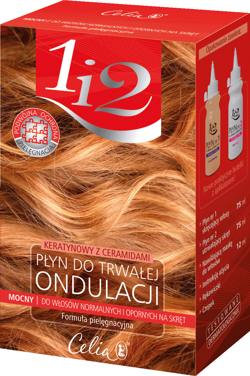 Celia 1i2 Płyn do trwałej ondulacji - mocny 160ml