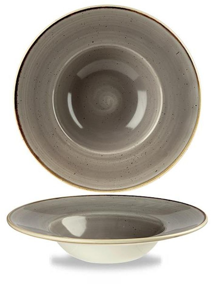 Churchill Talerz porcelanowy głęboki Peppercorn Grey SPGSVWBM1