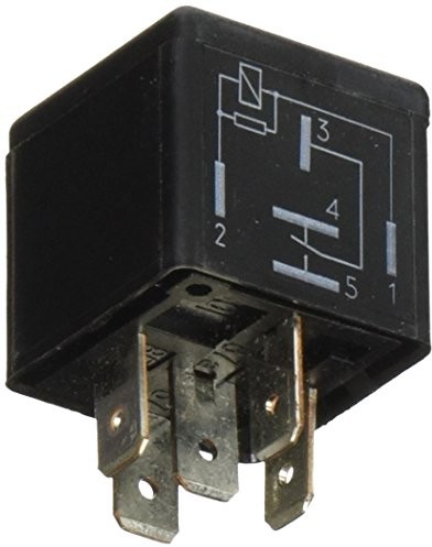 Bosch 0986332022 mini przekaźnik 12 V 60 A, IP5K4, temperatura robocza od -40°C do 85°C, przekaźnik zmienny, 5-pinowy przekaźnik 0986332022