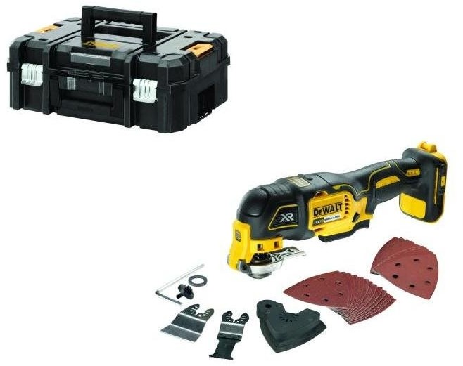 DeWalt Narzędzie oscylacyjne Multi-Tool z silnikiem bezszczotkowym 18 V (bez aku (DCS355N)
