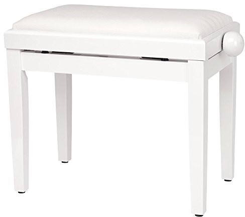 Classic Cantabile krzesło do pianina, kolor: białe 00025621
