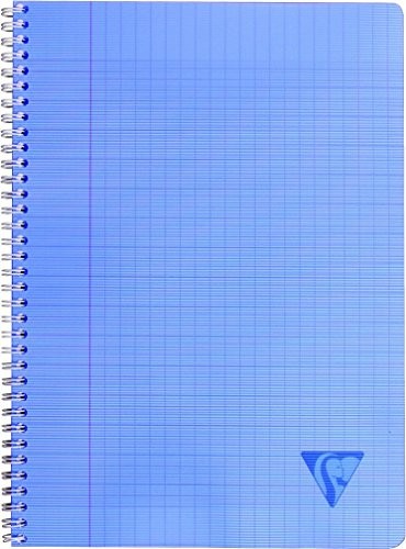 Clairefontaine 328715 °C Spiral Book, Linicolor, francuska linie, 17 x 22 cm, zestaw 5 szt., 50 kartek, sortowane 328715C