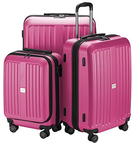 Hauptstadtkoffer Komplet walizek HAUPTSTADTKOFFER, kolor: magenta, ABS 128045839