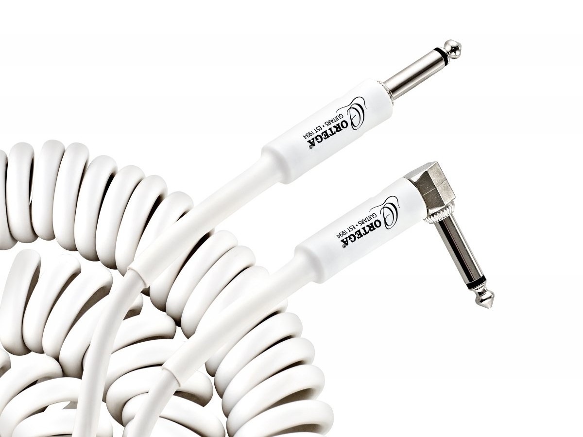 Ortega Ortega ORCCI-30WH Kabel spiralny 9m