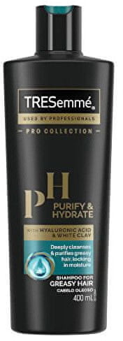 TRESemmé Purify & Hydrate Shampoo) 400 ml szampon oczyszczający do włosów przetłuszczających się