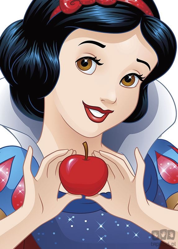 Obraz Komar Snow White Portrait WB057 WB057