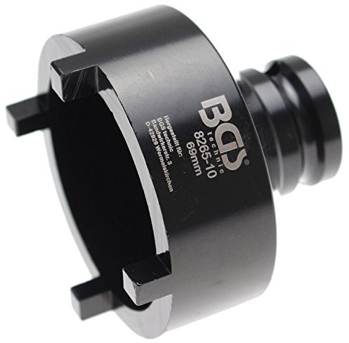 BGS 8265 nut matki wkładka z napędem zewnętrzne zębów klucz nasadowy wstawki 12,5 (1/2) Długość 60 MM w wielu rozmiarach do wyboru