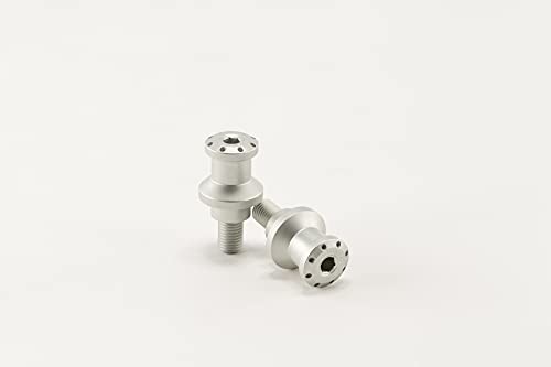 Puig Rolki do stojaka montażowego Hi-Tech Parts średnica 10 mm srebrne 5924P
