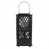 Clayre & Eef Lampion Boho Bambusowy Czarny I Clayre & Eef 6RO0588S