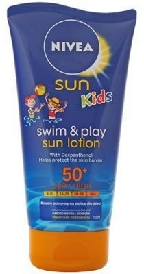 Nivea Sun, balsam ochronny na słońce dla dzieci, SPF 50+, 150 ml