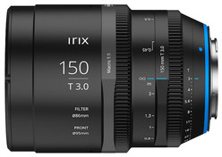 Irix Cine 150mm f/3.0 Metric PL-mount