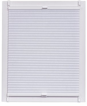 Sunlines Szyna słoneczne ines plisa o strukturze plastra miodu Made in Germany, roleta przyciemniająca, roleta, 70 X 150, materiał, biały, 70 x 2.3 x 150 cm HWA60173