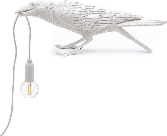 Seletti Lampa Bird biała zewnętrzna Playing 14723