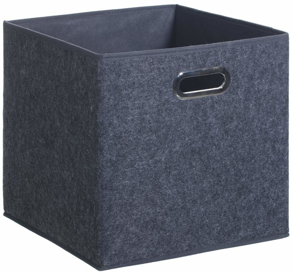 5five Simple Smart Pojemnik do przechowywania filcowy organizer 31 x 31 cm kolor szary B07MY8JX2Y