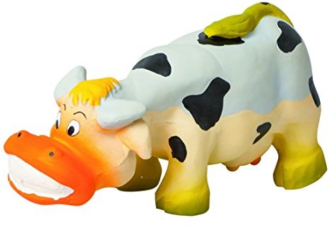 Kerbl psy do zabawy, lateksu figurka krowa, 17 cm