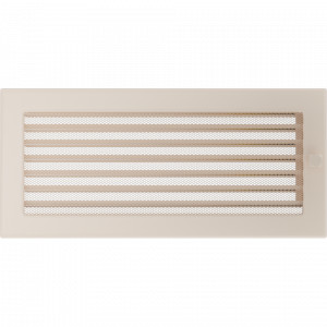 Kratki.pl Kratka kremowa z żaluzją 17x37 37KX