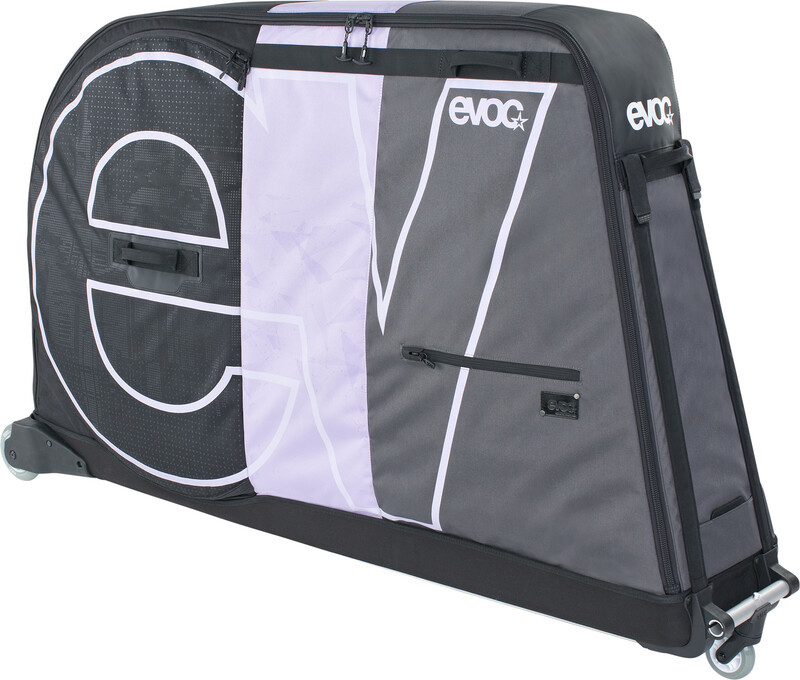 EVOC EVOC Pro Bike Bag, szary/fioletowy  2022 Sakwy i kufry 100410901