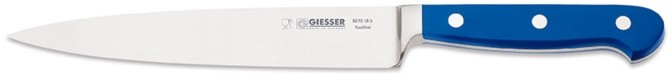 Giesser Nóż kucharski, wąski 180 mm, niebieski | 8270 8270-18-b