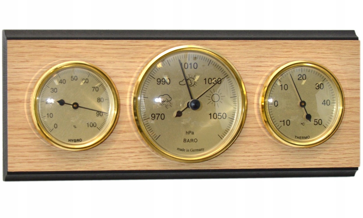 TFA Barometr Higrometr Termometr 27 x 11 cm