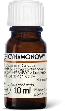 HERBAPOL KRAKÓW HERBAPOL Olejek eteryczny Cynamonowy, 10ml