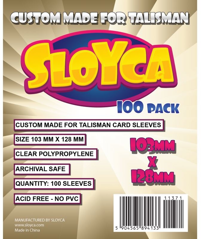 Sloyca Sloyca Koszulki Talisman (103x128mm) 100 szt.