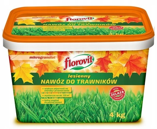 Florovit Nawóz jesienny do trawnika 4kg