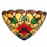 Clayre & Eef Kinkiet Witrażowy Tiffany Kolorowy B CE5LL-8841