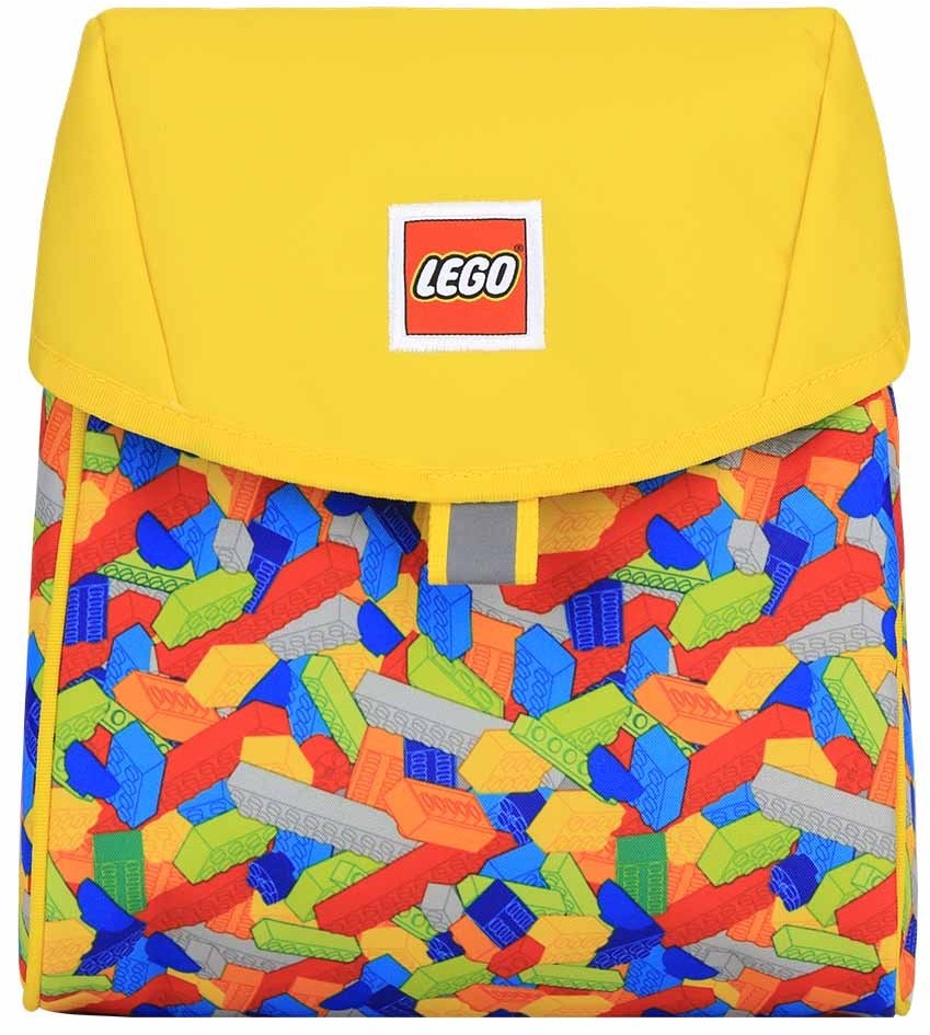 LEGO Plecak do zerówki Kiddiewink LEGO - bricks / yellow 20126-1929