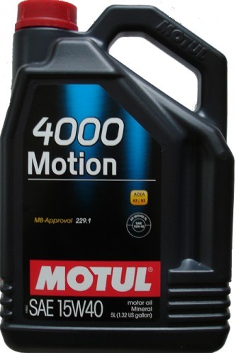 Motul 4000 MOTION 15w-40 5L