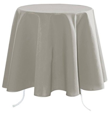 Lovely Casa n104689002 Nelson obrus z poliestru, 148x240 cm, beżowy N104689002