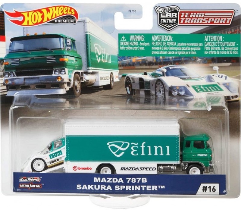 Mattel Car Culture. FLF56 Mazda 787B Sakura Sprinter