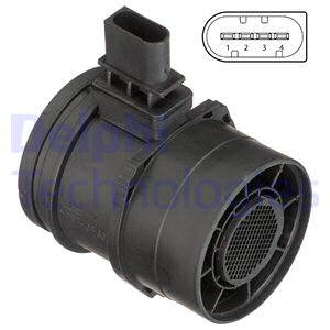 DELPHI Przepływomierz masowy powietrza AF10394-12B1 AF10394-12B1