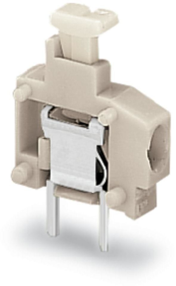 Wago Zacisk sprężynowy 1.50 mm Ilość PIN 1 235-201 Kolor szary błyszczący 800 szt 235-201