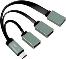 LogiLink HUB USB USB-C 3-portowy (UA0315)
