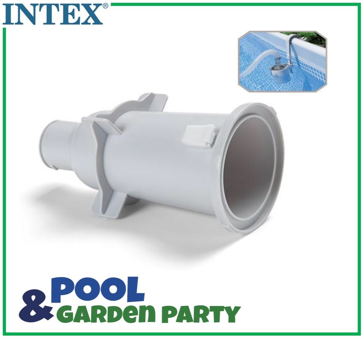 Intex Zbiornik odkurzacza do czyszczenia basenu De Lux 10789
