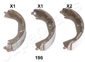 JAPANPARTS Szczęki hamulcowe (komplet) GF-196AF