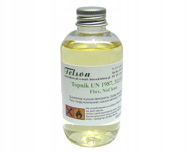 Topnik flux Bga Smd NoClean w płynie 312 100ml