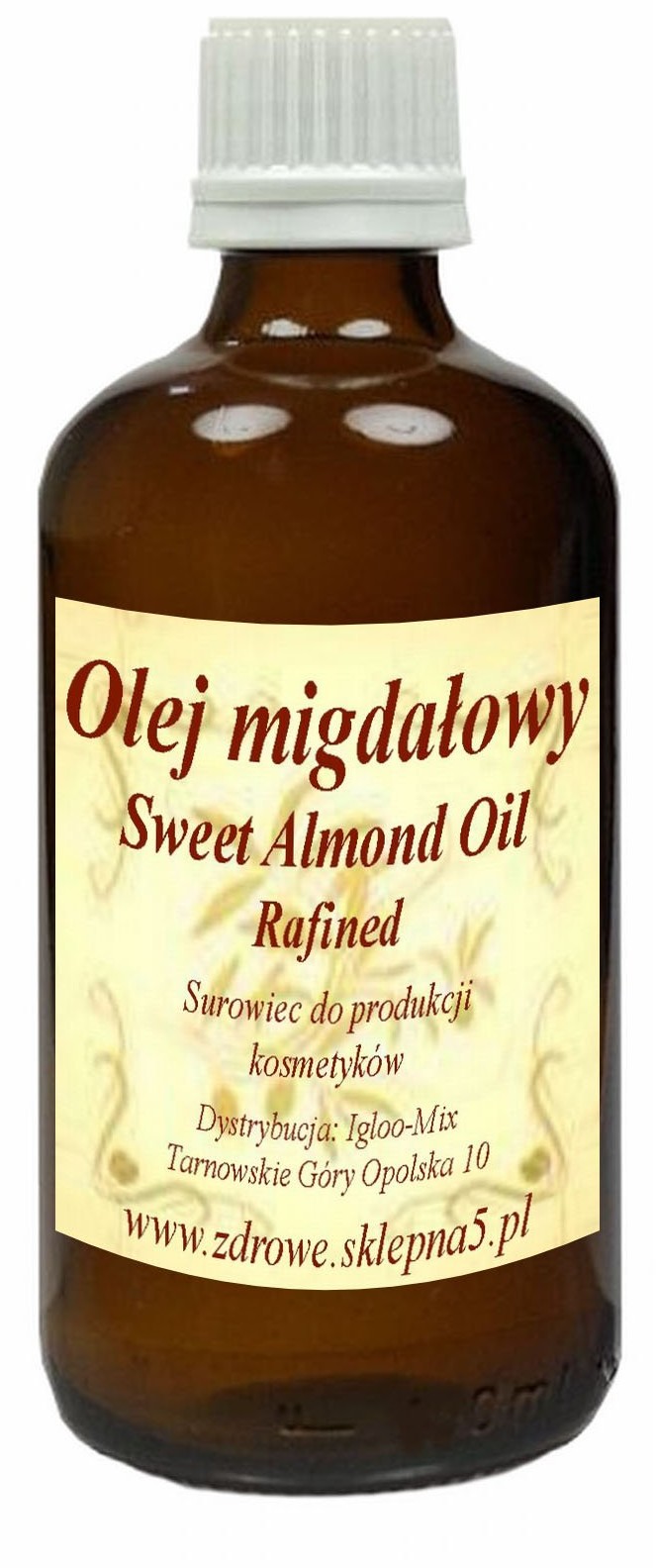 Olej Migdałowy 250ml - słodkie migdały
