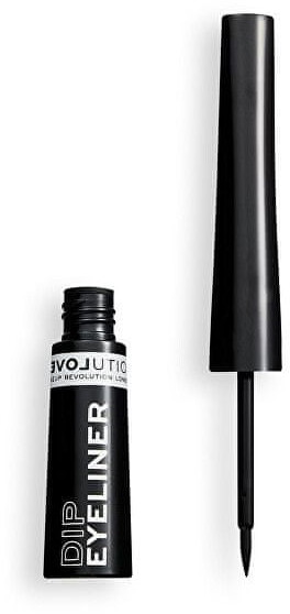 Makeup Revolution Relove Dip Eyeliner) 5 ml Cień Black)