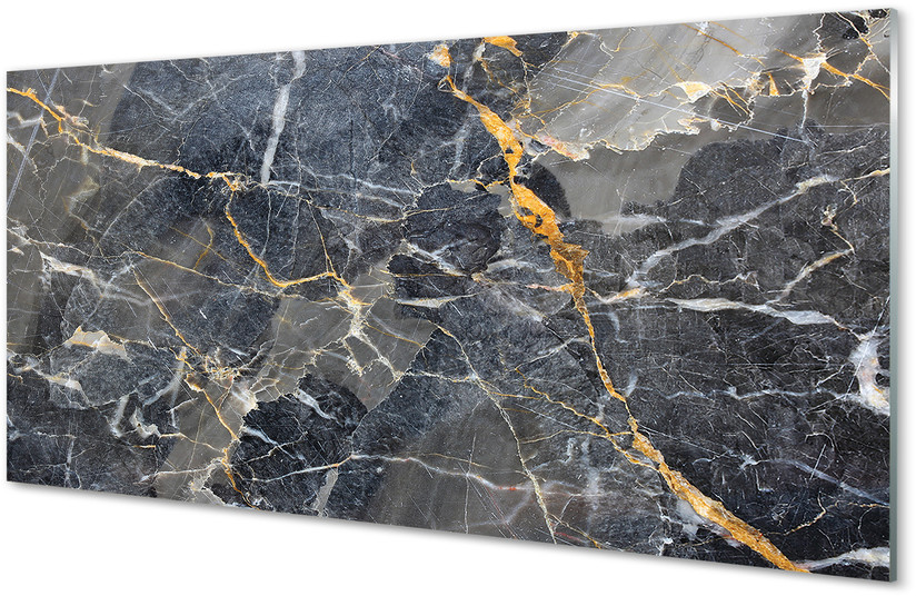 Tulup.pl Szklany Panel Kamień marmur ściana 140x70cm