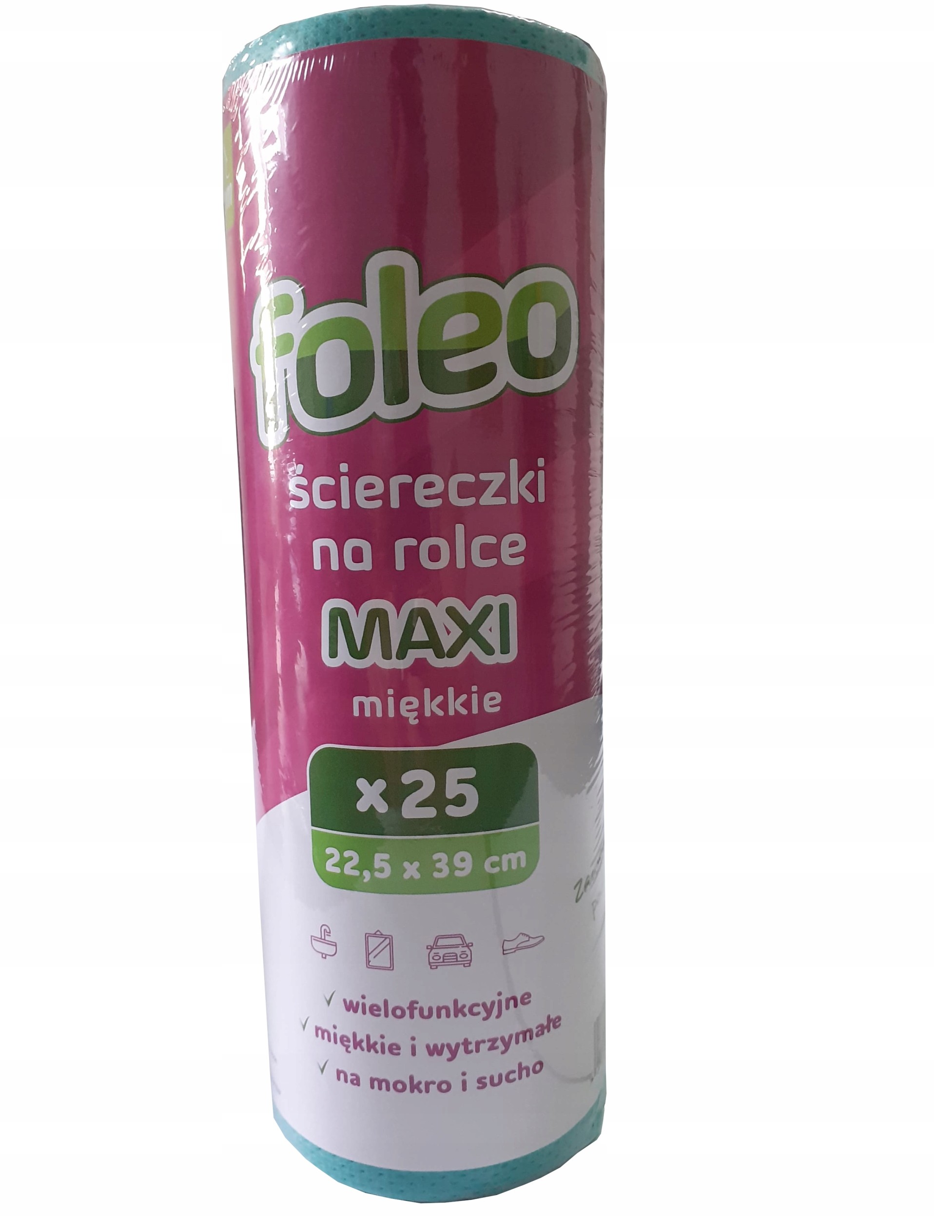 Ściereczki na rolce Maxi Foleo 25 szt