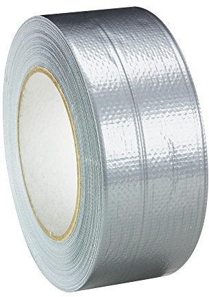 ah Accessories AH Accessories Gaffer Premium taśmy klejącej 50 MM X 50 m, srebrny szary 58063S